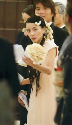藤田晋社長と奥菜恵の結婚式