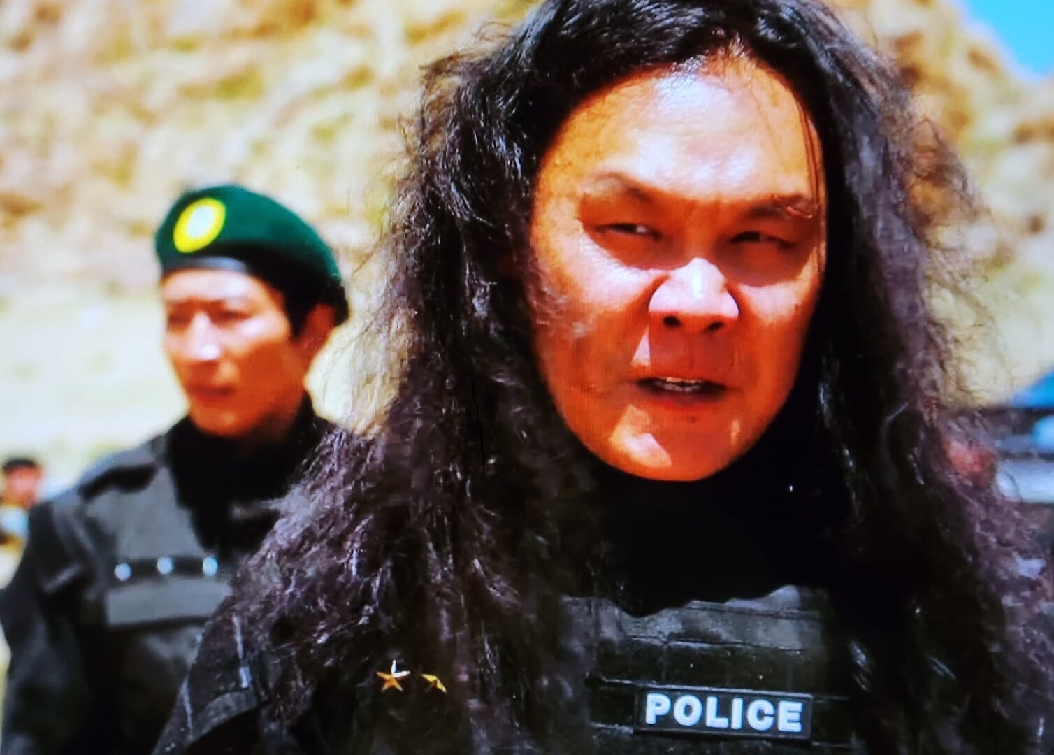 ドラマ「VIVAN」でバルカ警察・チンギス役を演じるバルサラハガバ・バタボルド