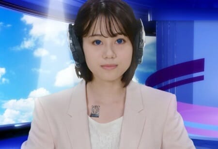 「劇場版 仮面ライダーゼロワン REAL×TIME」にアナウンサー型ヒューマギア役で出演